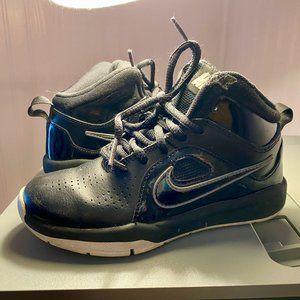 Nike High Top Sneakers, Black-Little Kid Size 12